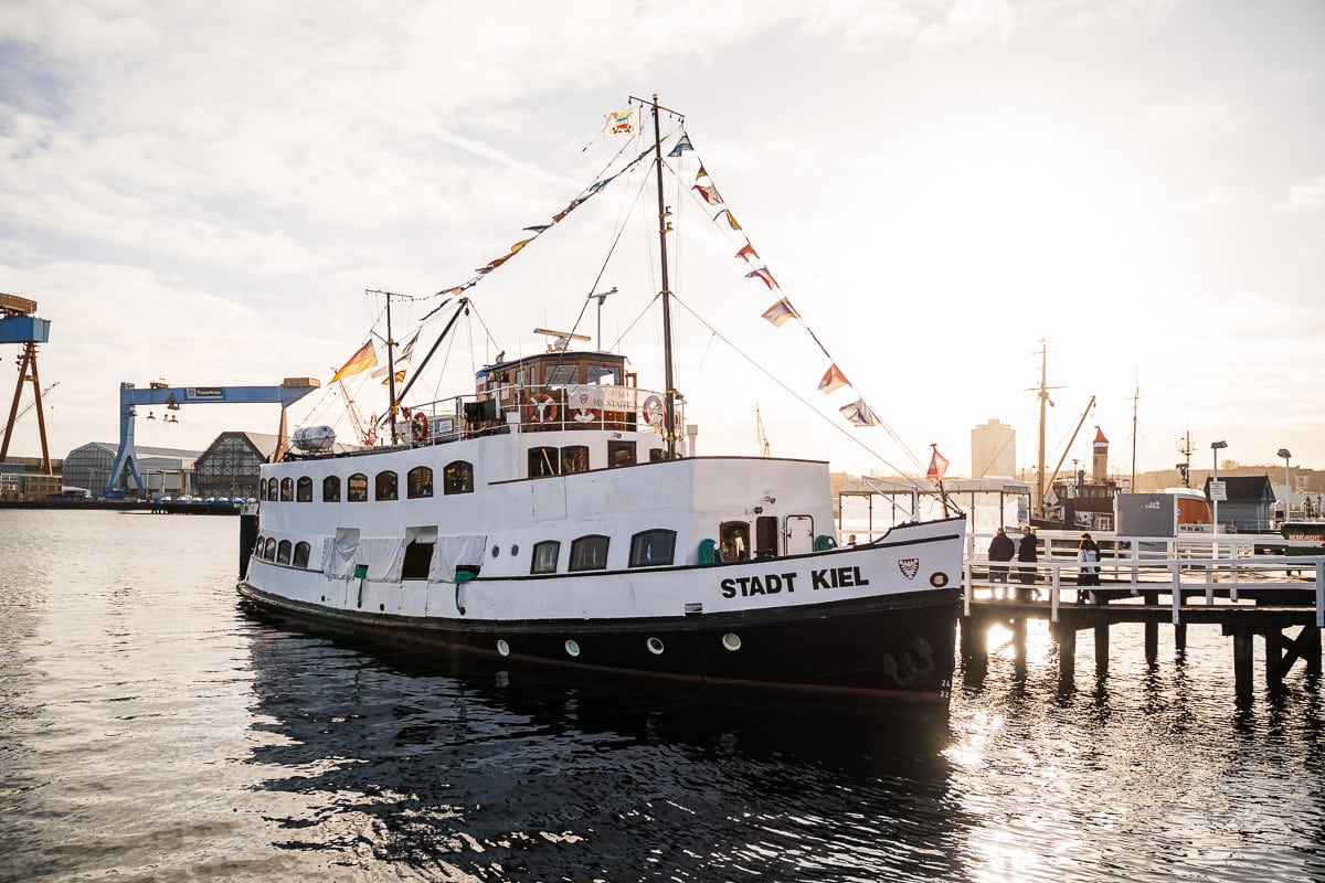 Hochzeitsfotograf Trauung MS Stadt Kiel