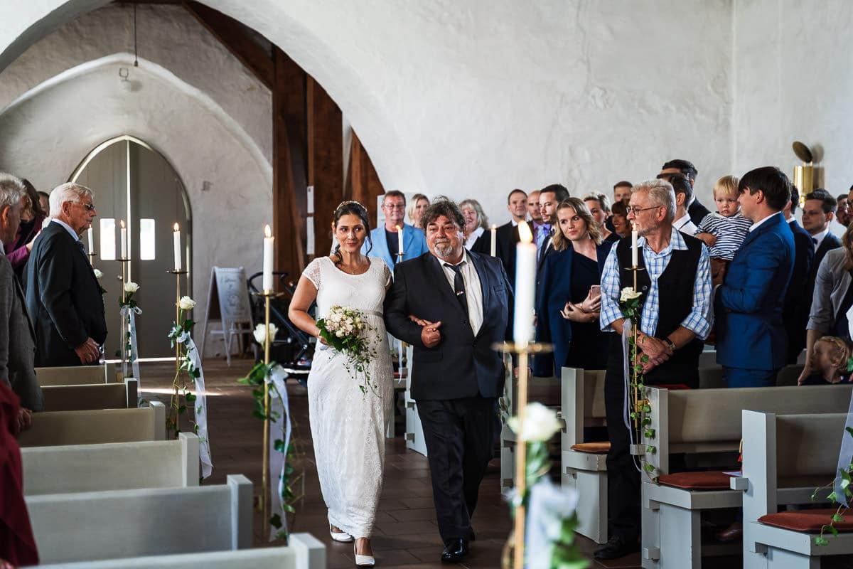 Einzug Braut Hochzeit Kaltenkirchen