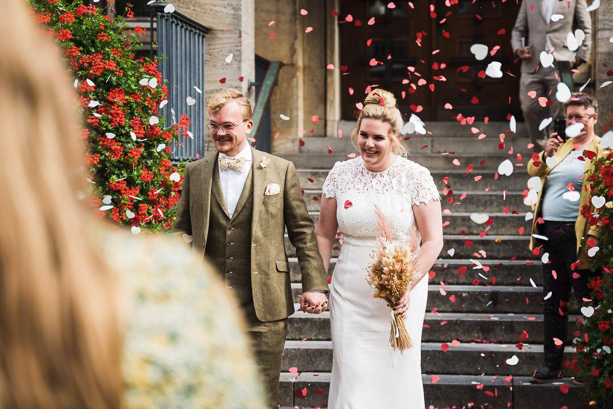 Blüten Konfetti Hochzeit