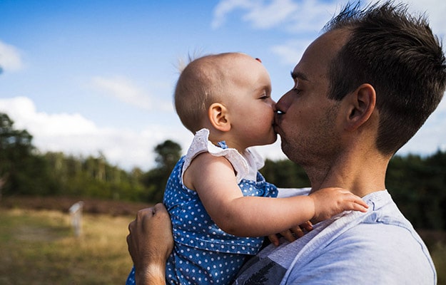 Tochter Liebe Familie Fotograf