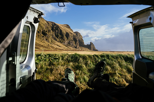 Island Camper Landschaft Fotograf