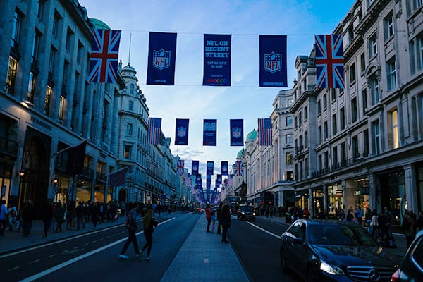 London NFL Patriots Football